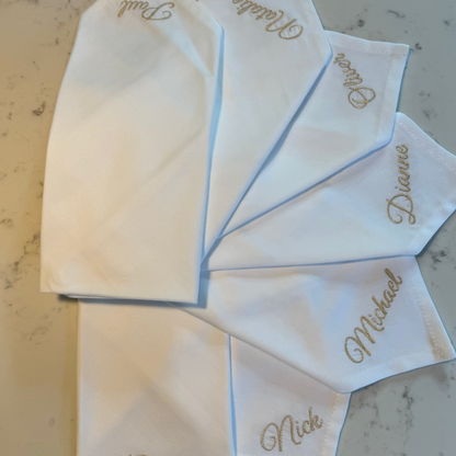 Custom Name Occasion Napkins