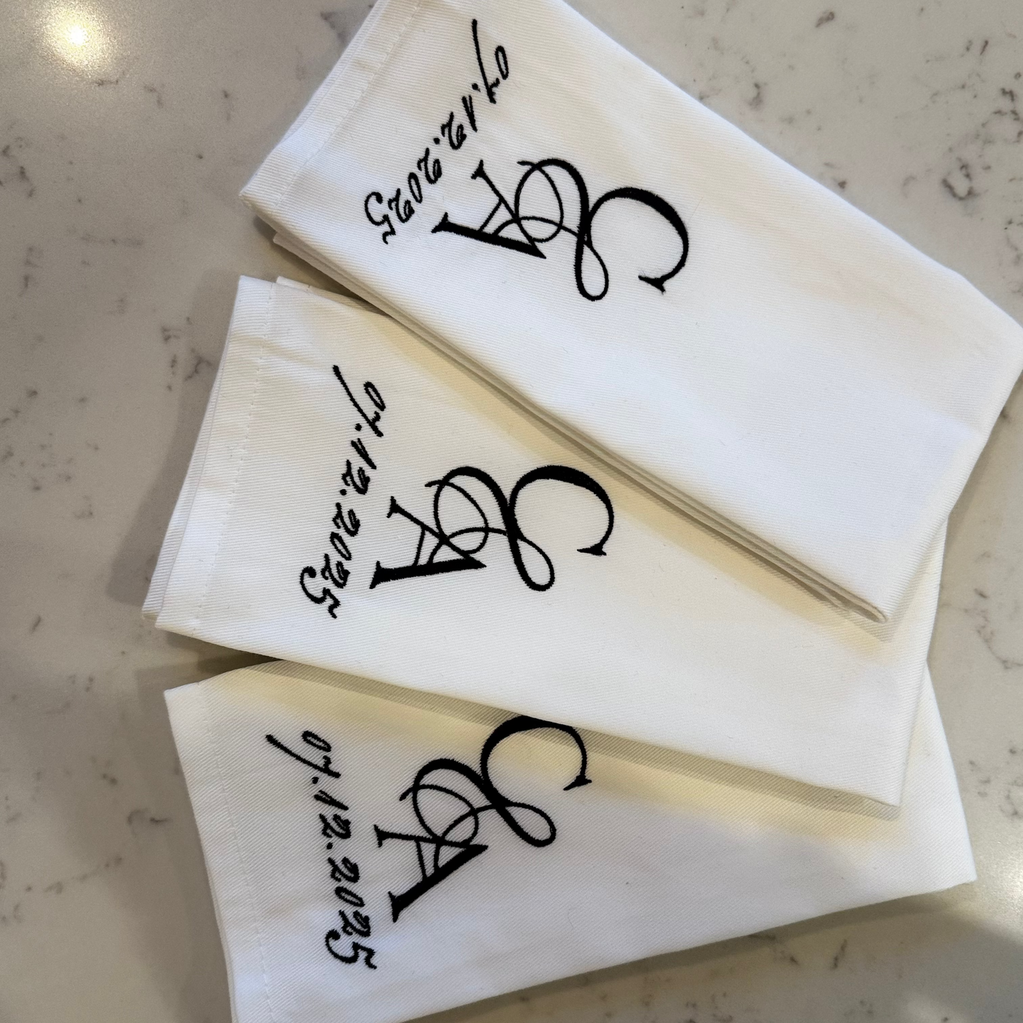 Logo Motif Occasion Napkins