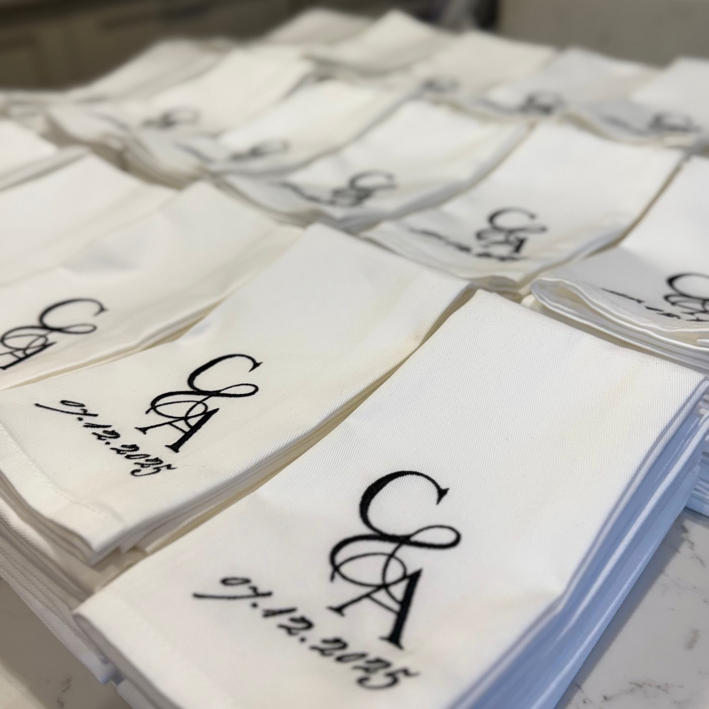 Logo Motif Occasion Napkins